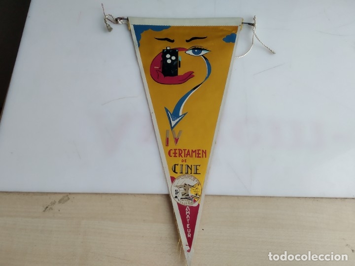 Bandierine di collezione: ANTIGUO BANDERIN  CERTAMEN DE CINE