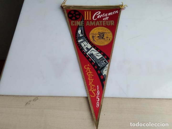 Bandierine di collezione: ANTIGUO BANDERIN CERTAMEN DE CINE CACERES