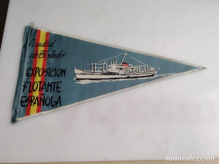 Bandierine di collezione: ANTIGUO BANDERIN EXPOSICION FLOTANTE ESPA&Ntilde;OLA