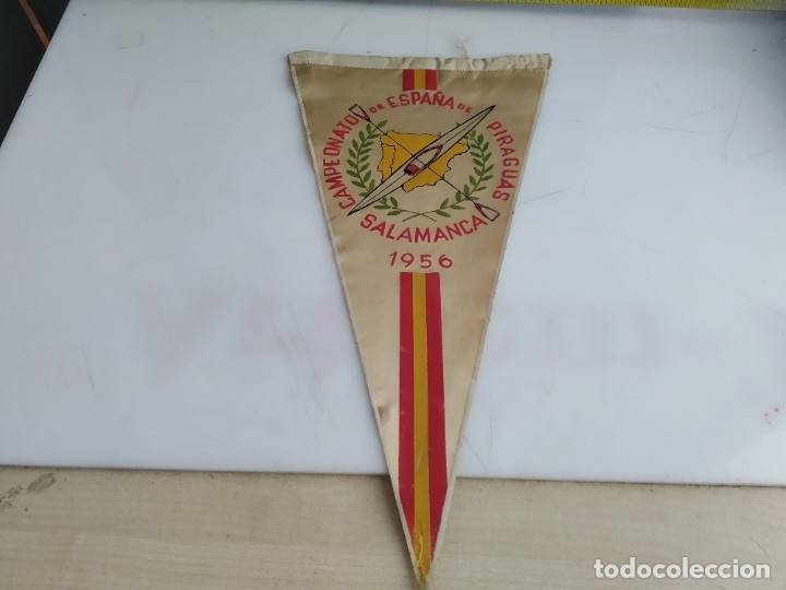 Fanions de collection: ANTIGUO BANDERIN CAMPEONATOE  ESPA&Ntilde;A PIRAGUISMO