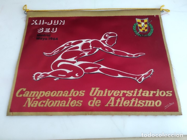 Sammlung von Wimpeln: ANTIGUO BANDERIN CAMPEONATOS UNIVERSITARIOS