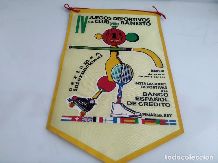 Sammlung von Wimpeln: ANTIGUO BANDERIN CLUB BANESTO