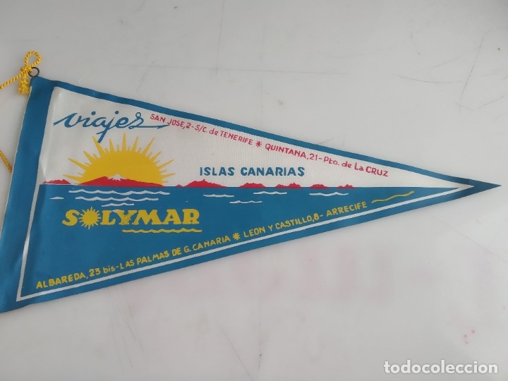 Sammlung von Wimpeln: ANTIGUO BANDERIN SOLYMAR