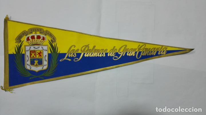 Galhardetes de cole&ccedil;&atilde;o: ANTIGUO BANDERIN, LAS PALMAS DE GRAN CANARIA, MEDIDA 50 CM