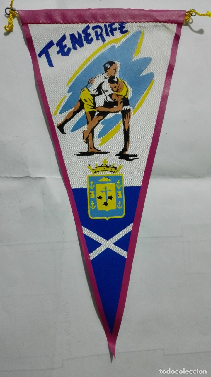 Banderines de colecci&oacute;n: ANTIGUO BANDERIN, TENERIFE, MEDIDA 27 CM