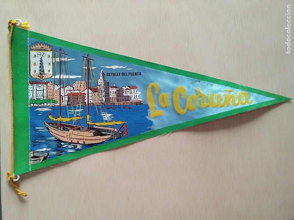 Sammlung von Wimpeln: BANDERIN LA CORU&Ntilde;A DETALLE DEL PUERTO