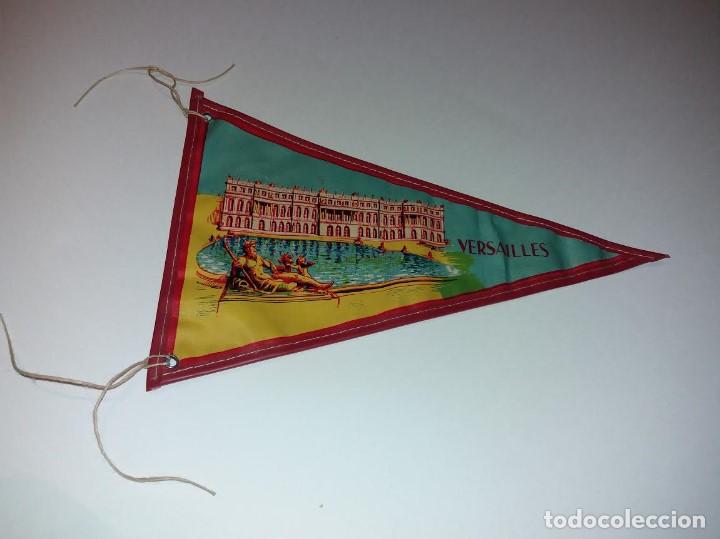 Galhardetes de cole&ccedil;&atilde;o: BANDERIN DE VERSAILLES, DOBLE CARA. 23 X 14,5 CM. A&Ntilde;OS 60