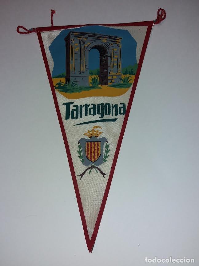 Galhardetes de cole&ccedil;&atilde;o: BANDERIN DE TARRAGONA. A&Ntilde;OS 60, 21 X 12 CM.