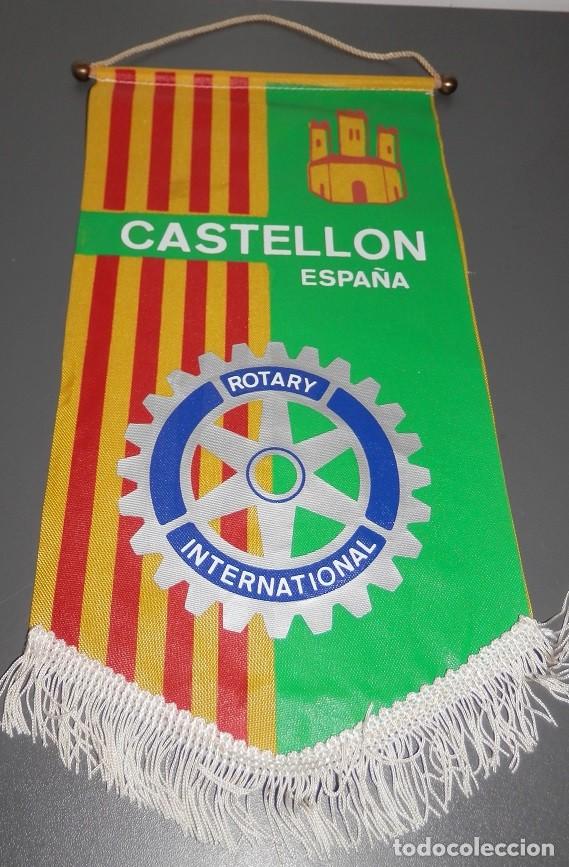 Galhardetes de cole&ccedil;&atilde;o: BANDERIN ROTARY  CASTELLON ESPA&Ntilde;A