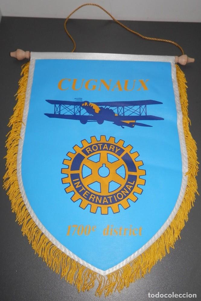 Galhardetes de cole&ccedil;&atilde;o: BANDERIN ROTARY INTERNATIONAL CUGNAUXX