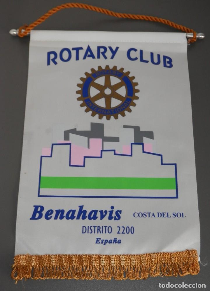 Galhardetes de cole&ccedil;&atilde;o: BANDERIN ROTARY CLUB DE BENAHAVIS COSTA DEL SOL - ESPA&Ntilde;A