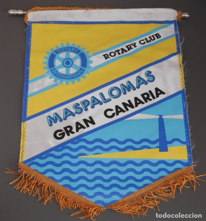 Galhardetes de cole&ccedil;&atilde;o: BANDERIN ROTARY CLUB DE MASPALOMAS  - GRAN CANARIA