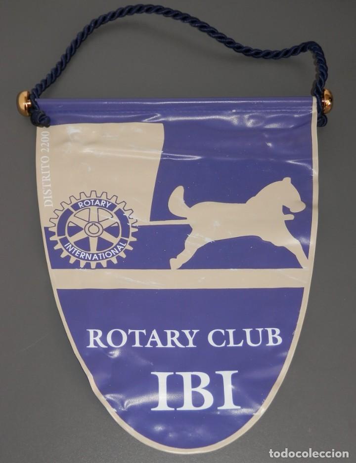 Galhardetes de cole&ccedil;&atilde;o: BANDERIN ROTARY CLUB DE IBI