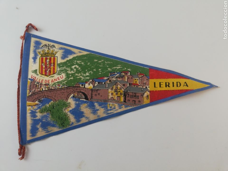 Banderines de colecci&oacute;n: BANDERIN VALLE ANEU LERIDA VALLS D'ANEU LLEIDA CATALUNYA.
