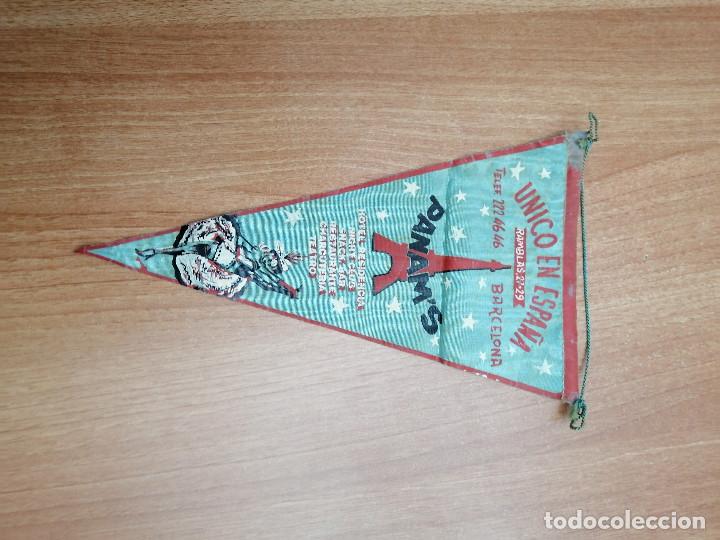 Fanions de collection: BANDERIN UNICO EN ESPA&Ntilde;A - RAMBLAS 27-29- PANAM&acute;S