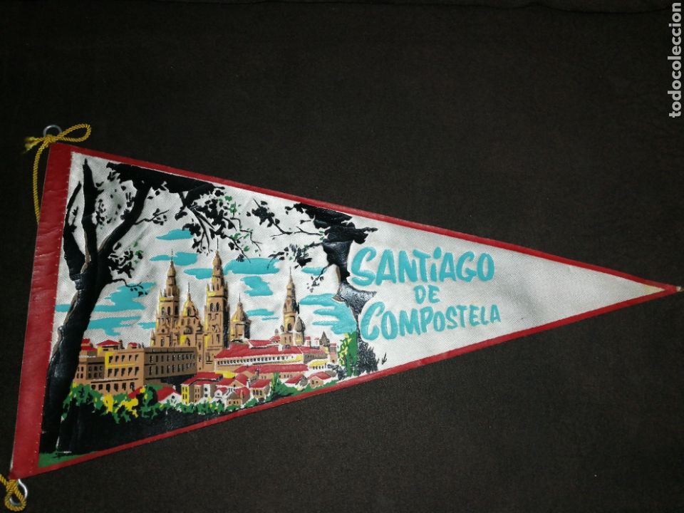 Banderines de colecci&oacute;n: BANDERIN A&Ntilde;OS 60 SANTIAGO DE COMPOSTELA