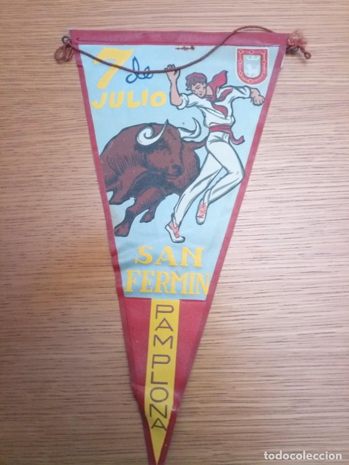 Banderines de colecci&oacute;n: Antiguo bander&iacute;n San Ferm&iacute;n Pamplona