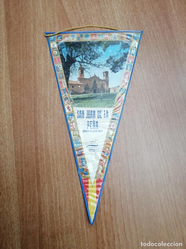 Collection pennants: BANDERIN SAN JUAN DE LA PE&Ntilde;A -HUESCA -