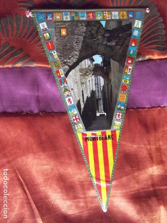 Sammlung von Wimpeln: BANDERINES-V39-M-28X15CM-PLASTIFICADO-CATALU&Ntilde;A-MONTBLANC