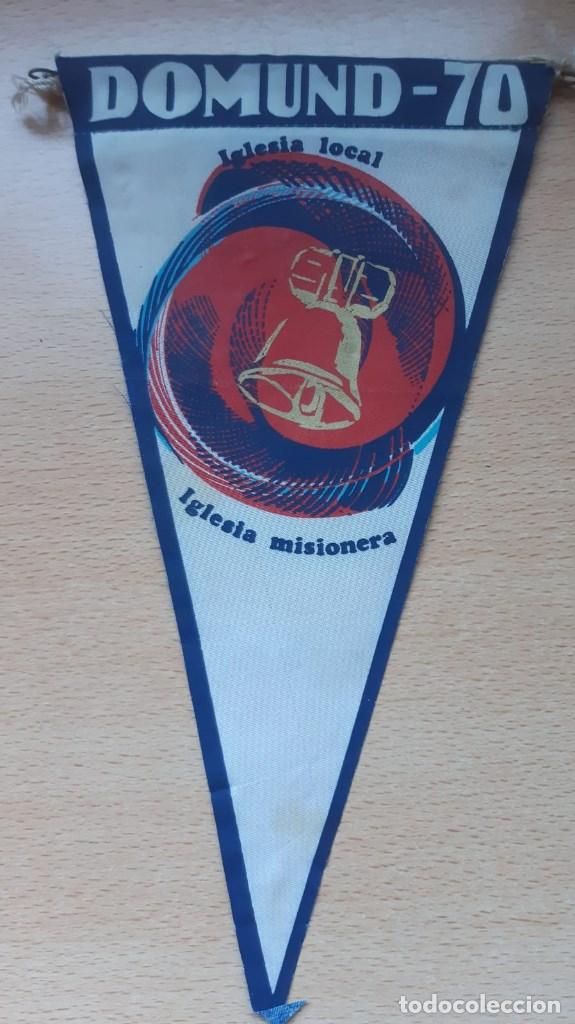 Banderines de colecci&oacute;n: BANDERIN DOMUND 1970 IGLESIA LOCAL IGLESIA MISIONERA