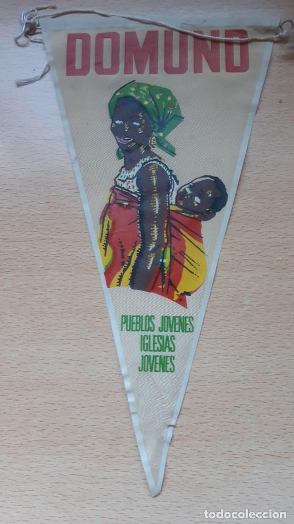 Banderines de colecci&oacute;n: BANDERA DOMUND PUEBLOS JOVENES IGLESIAS JOVENES