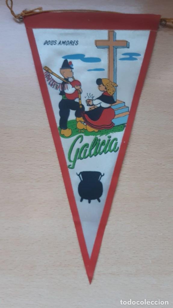 Banderines de colecci&oacute;n: BANDERIN DE GALICIA DOUS AMORES