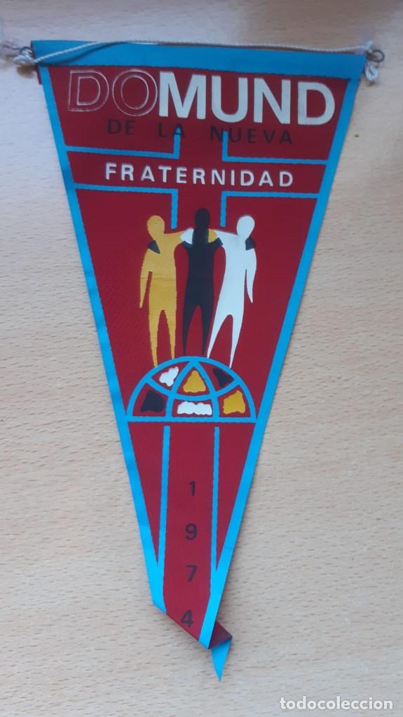 Banderines de colecci&oacute;n: BANDERIN DOMUND DE LA NUEVA FRATERNIDAD 1974