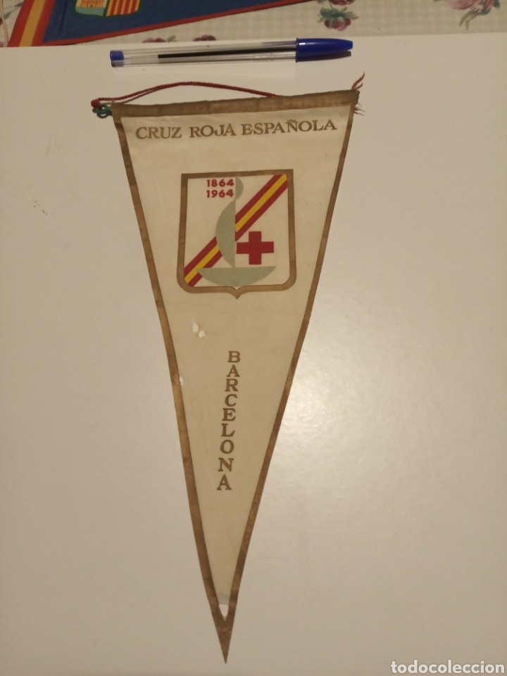 Banderines de colecci&oacute;n: Cruz roja espa&ntilde;ola 1864-1964