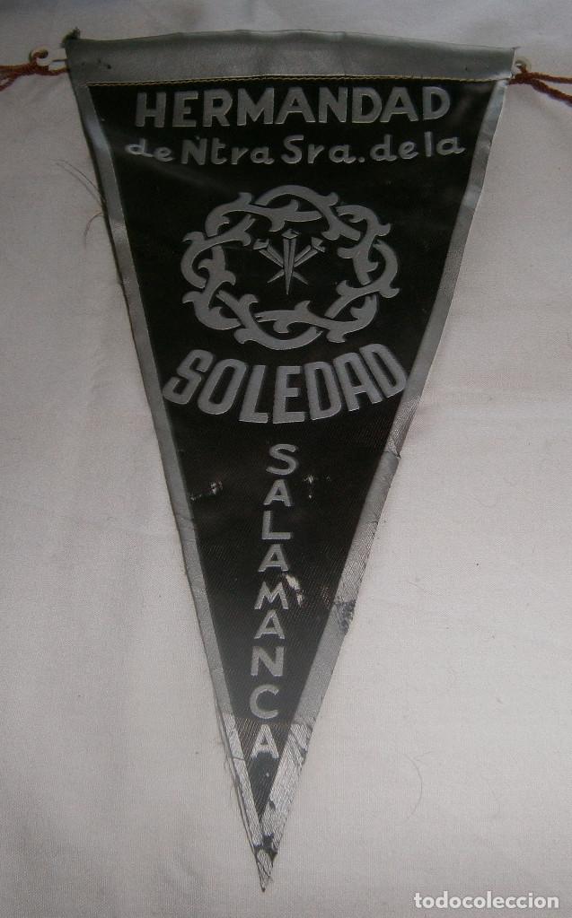 Banderines de colecci&oacute;n: banderin de la hermandad de ntra sra de la soledad salamanca