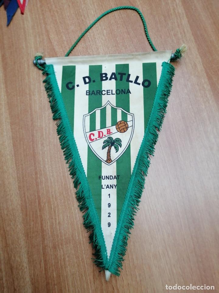 Banderines de colecci&oacute;n: BANDERIN C. D . BATLLO - BARCELONA -FUNDAT L&acute;ANY 1929