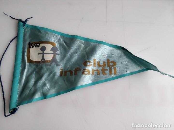 Galhardetes de cole&ccedil;&atilde;o: ANTIGUO BANDERIN  TVE CLUB INFANTIL
