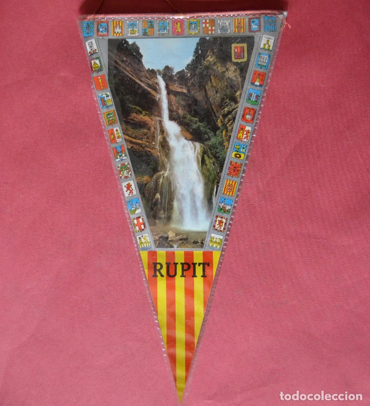 Galhardetes de cole&ccedil;&atilde;o: BANDERIN DE RUPIT - SALT DE SALLENT - A&Ntilde;OS 70