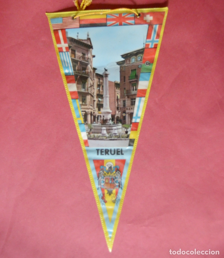 Galhardetes de cole&ccedil;&atilde;o: BANDERIN - TERUEL - A&Ntilde;OS 70
