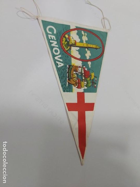 Galhardetes de cole&ccedil;&atilde;o: antiguo banderin genova