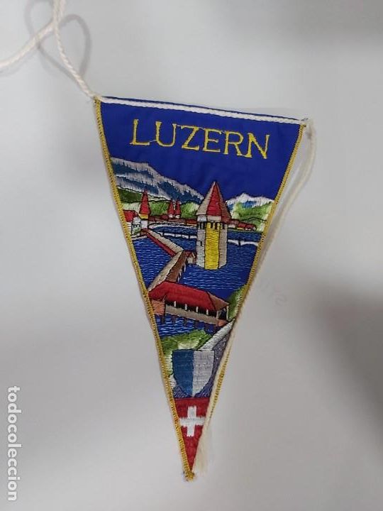 Galhardetes de cole&ccedil;&atilde;o: antiguo banderin luzern