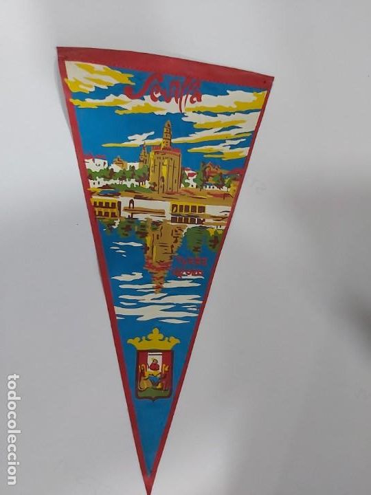 Banderines de colecci&oacute;n: ANTIGUO BANDERIN DE SEVILLA