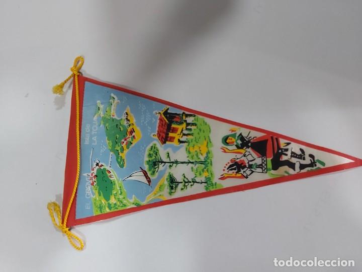 Banderines de colecci&oacute;n: ANTIGUO BANDERIN DE  ISLA LA TOJA