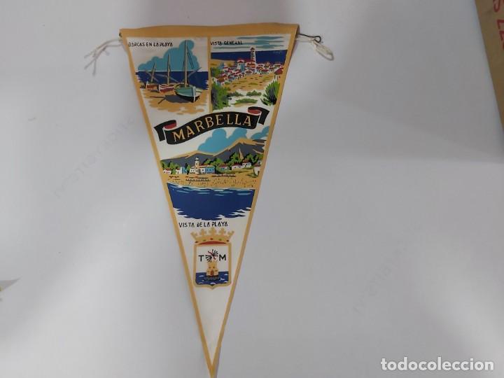 Banderines de colecci&oacute;n: ANTIGUO BANDERIN DE MARBELLA