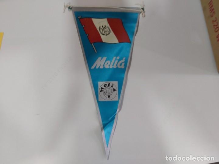 Fanions de collection: ANTIGUO BANDERIN DE MELIA