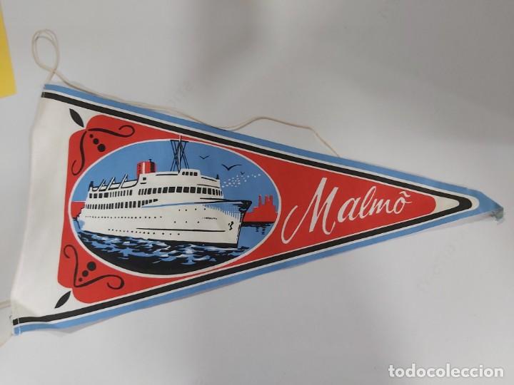 Fanions de collection: ANTIGUO BANDERIN DE  MALM&Oacute;