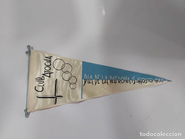 Banderines de colecci&oacute;n: ANTIGUO BANDERIN DE  CLUB ATOCHA