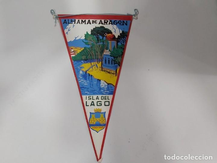 Banderines de colecci&oacute;n: ANTIGUO BANDERIN DE  ISLA DEL LAGO