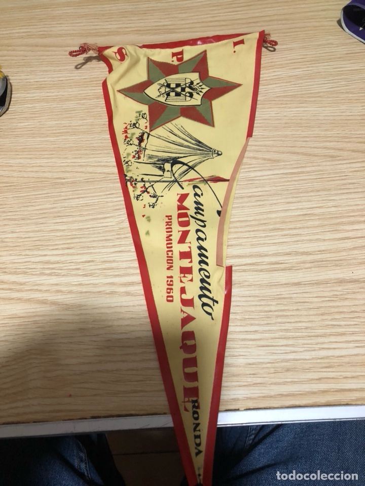 Bandierine di collezione: Lote de 2 banderines campamento montejaque