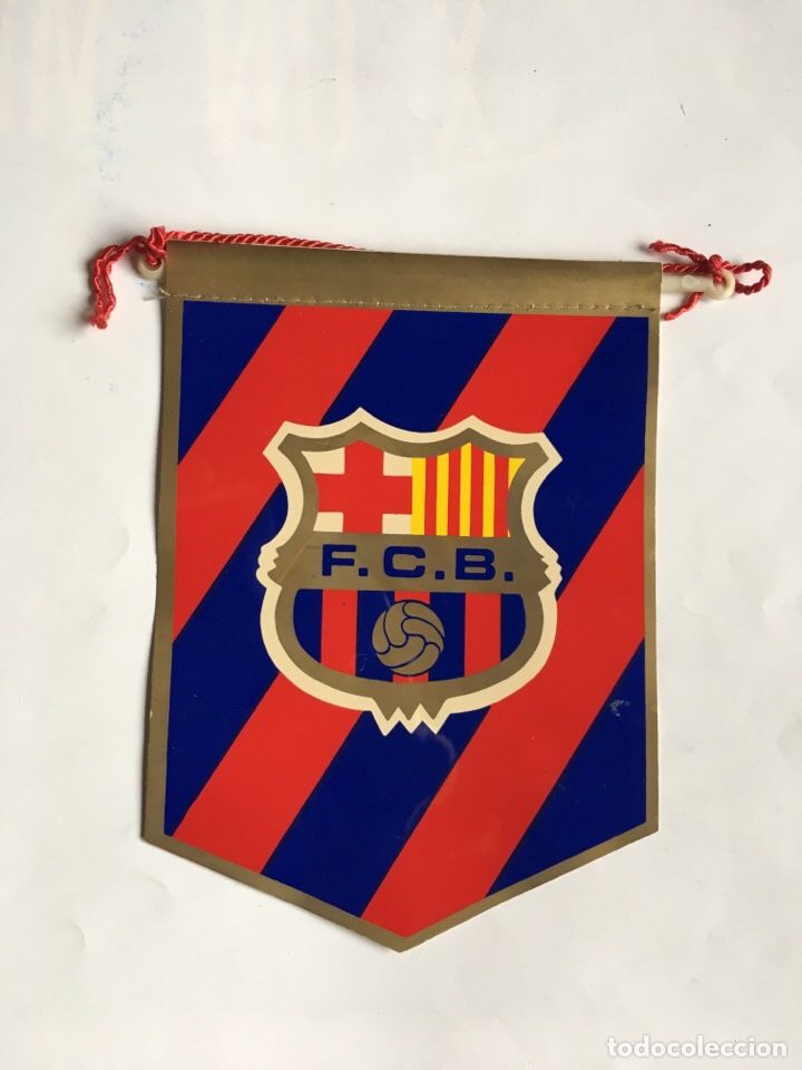 Banderines de colecci&oacute;n: BANDER&Iacute;N. F. C. B. BAR&Ccedil;A. BARCELONA.