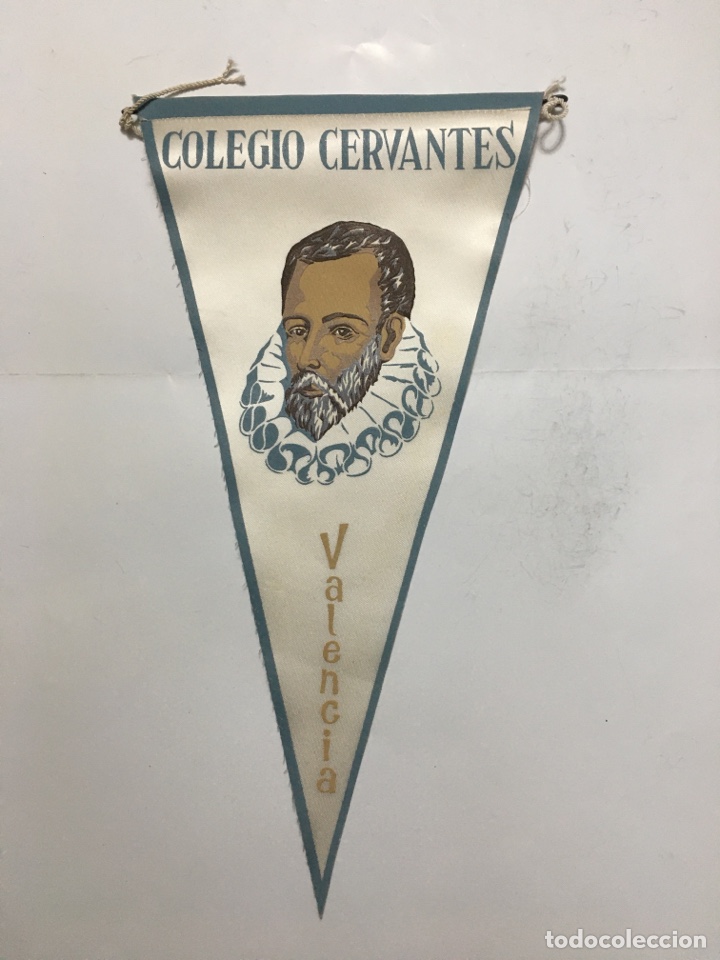 Banderines de colecci&oacute;n: BANDER&Iacute;N. COLEGIO CERVANTES. VAL&Egrave;NCIA.