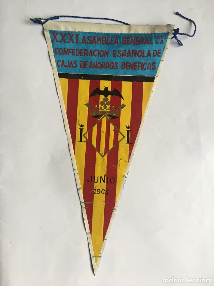 Banderines de colecci&oacute;n: BANDER&Iacute;N. XXXI ASAMBLEA GENERAL DE LA CONFEDERACI&Oacute;N ESPA&Ntilde;OLA DE CAJAS DE AHORROS BEN&Eacute;FICAS. JUNIO 19