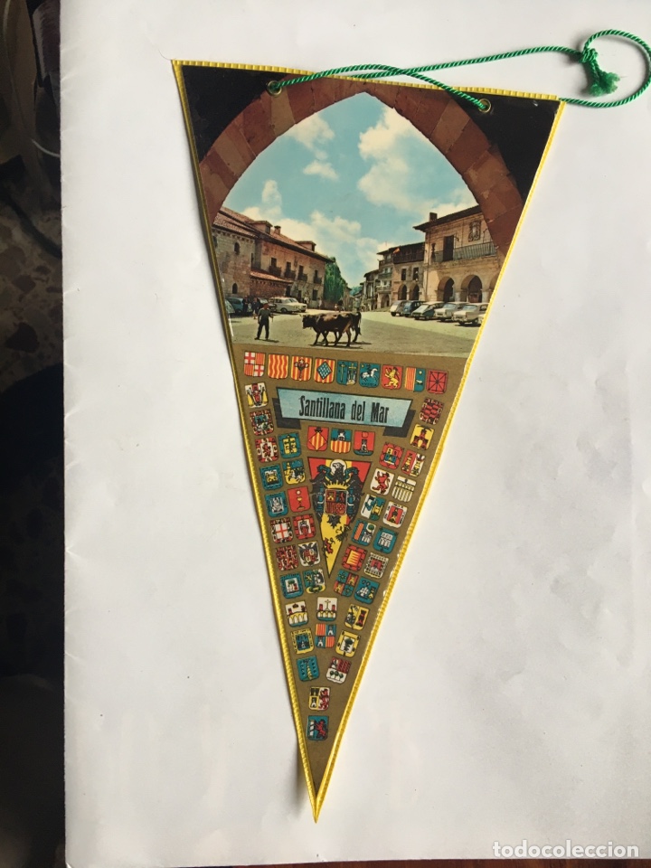 Galhardetes de cole&ccedil;&atilde;o: BANDER&Iacute;N. SANTILLANA DEL MAR.