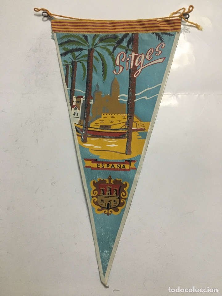 Banderines de colecci&oacute;n: BANDER&Iacute;N. SITGES. - Foto 1