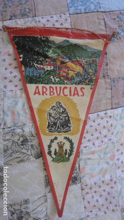 Bandierine di collezione: ANTIGUO BANDERIN.ARBUCIAS.GERONA A&Ntilde;OS 60