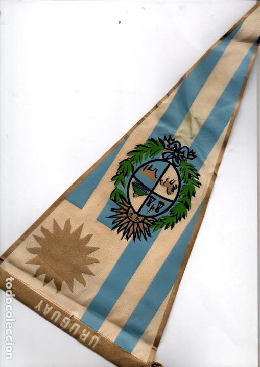 Sammlung von Wimpeln: BANDERIN EN TELA : URUGUAY